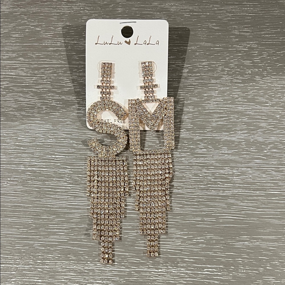 Gold Statement Earrings